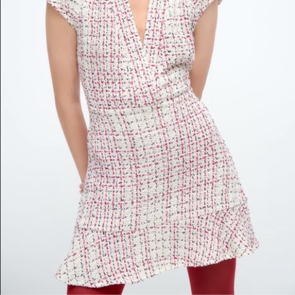 NWT - Zara textured weave dress - blogger fave - Picture 2 of 7